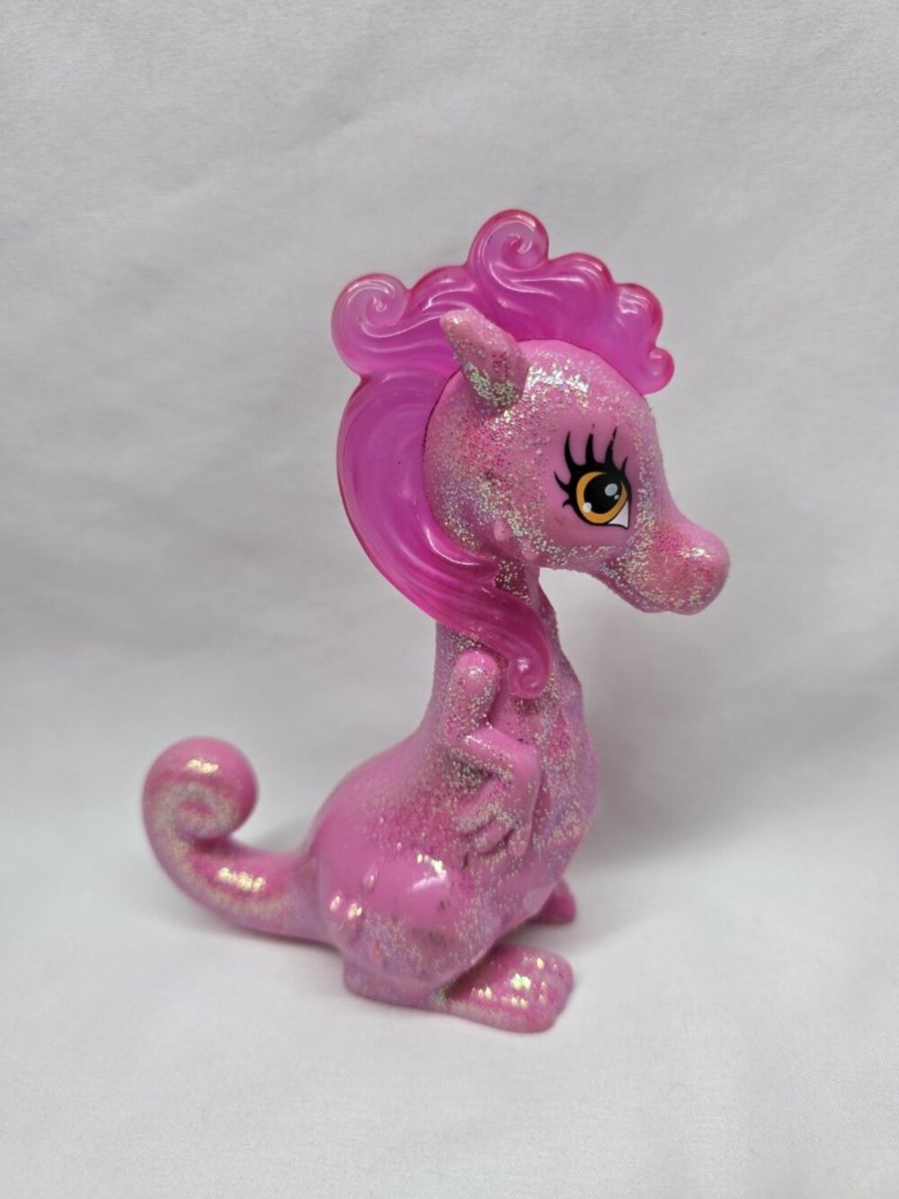 Barbie Princess Charm School Pink Dragon Figure Only Doll Toy 2010